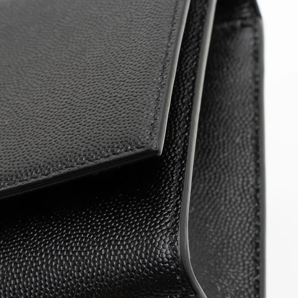 Saint Laurent Grain de Poudre Monogram Kate Small Shoulder Bag - Picture 11 of 11